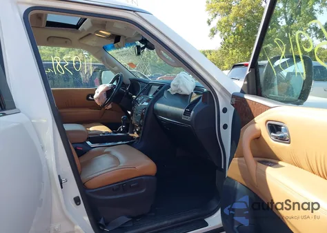 2017 Nissan Armada Platinum из США, поврежденный, VIN JN8AY2NC1H9502653